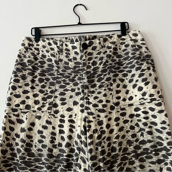 Sea New York Leo Animal Print Crop Pants - Picture 4 of 8